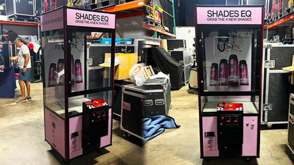 branded claw machine for Corporate Event