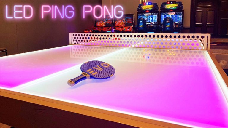 Fort Myers, Florida, arcade game rentals and LED Ping Pong in Florida