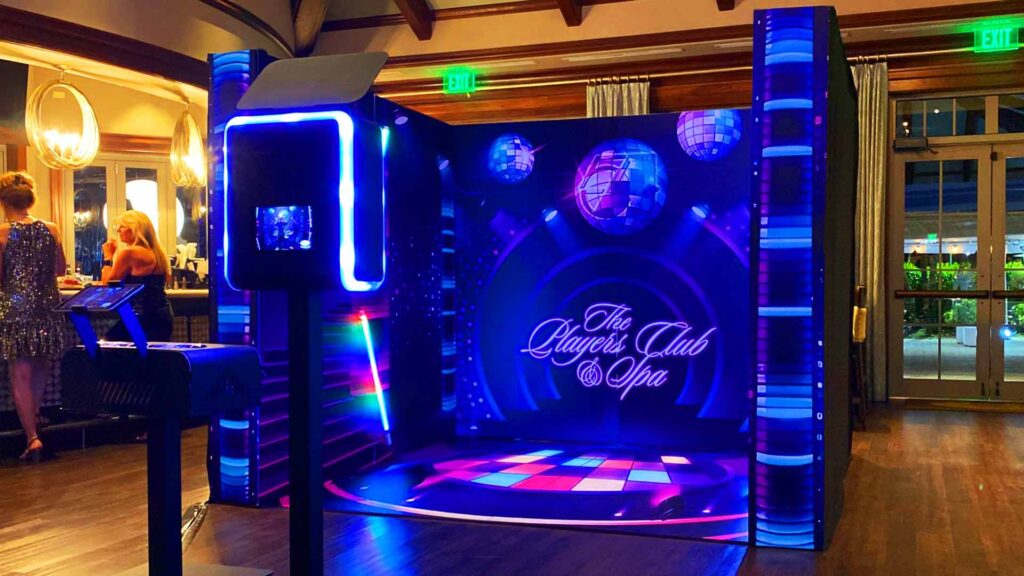 branded photo booth experience in Fort Myers, Florida