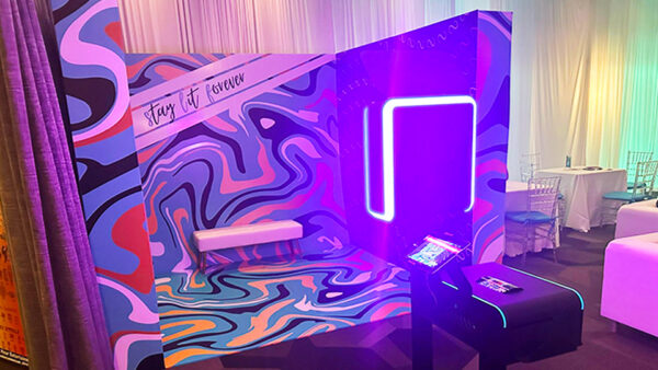 3d Custom photo booth room