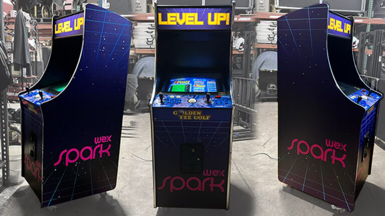 Custom Branded Classic Arcade Machine in Fort Myers, Florida