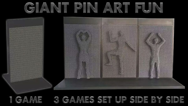 GIANT PIN ART GAME LIFE SIZE FLORIDA RENTAL