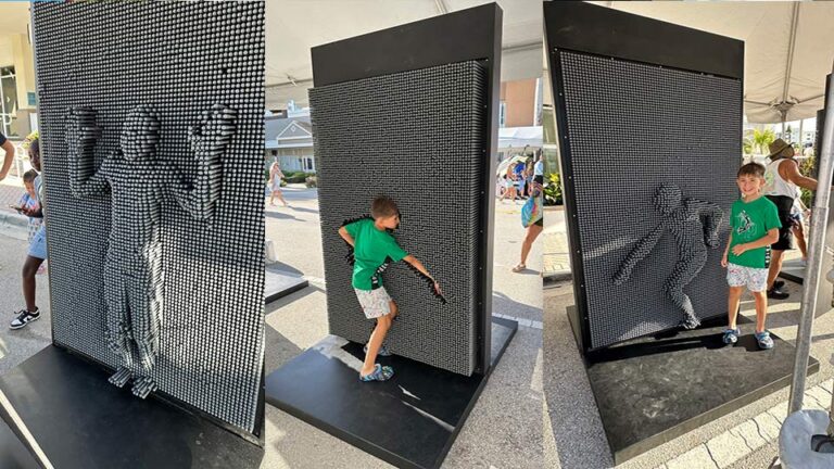 giant pin art game party rental in Fort Myers, Florida