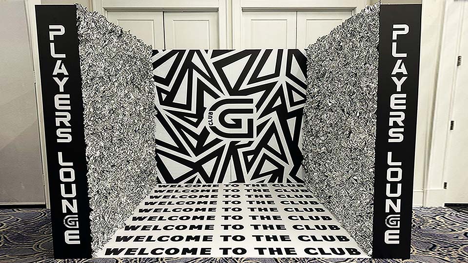 Black & White themed custom photo box enclosure in Fort Myers Florida