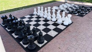 giant checkers chess party rental Fort Myers, Florida